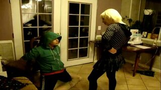 Szorongatás (ruhában)