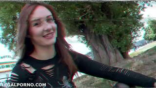 Ariadna yn ôl ar gyfer y peli dwfn ffycin ass, mawr gapes, deepthroat a llyncu GL010