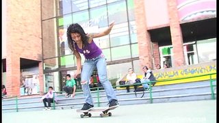 Punk skateboarder latina aitwaye Diana Delgado kupata pussy yake tight fucked ngumu