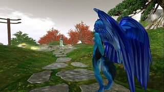 ���िति संग स्वर्गदूत ( Furry / Yiff )